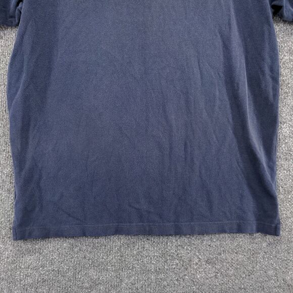 Adidas Men's NSCAA Soccer Polo Shirt Blue Large Short Sleeve Embroidered Logo - Picture 7 of 13